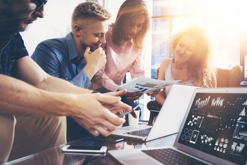 Los jóvenes emprendedores