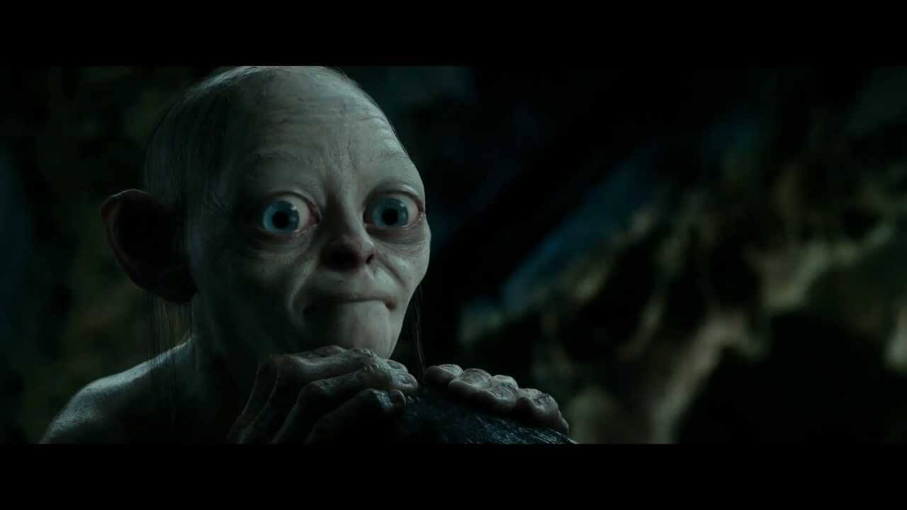 Gollum dans Le Hobbit.