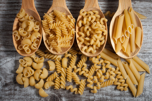 Existen diferentes tipos de pasta dependiendo de su textura.