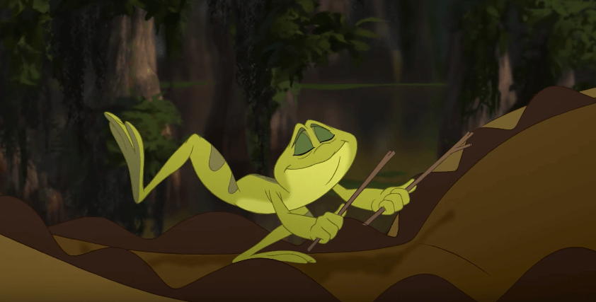 Tiana y el sapo es una película que nos habla de la importancia del amor hacia los padres.