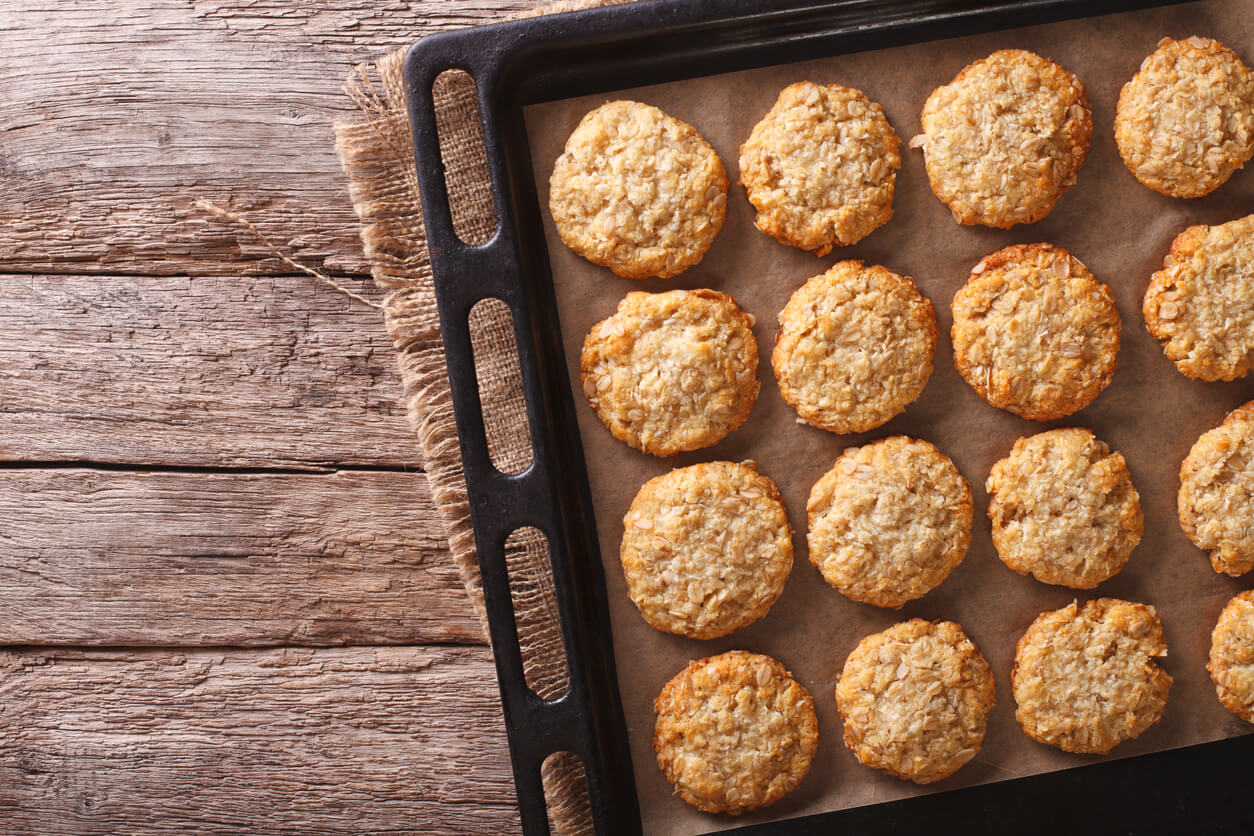 Galletas de pera y avena