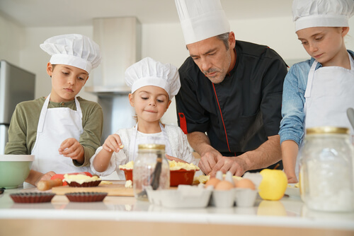 Talleres de cocina para niños