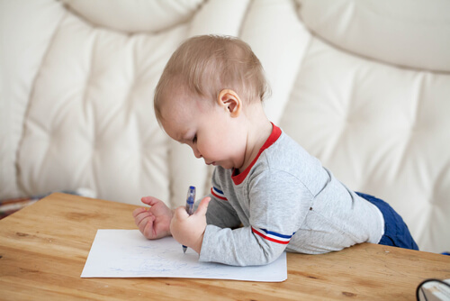 Las etapas de la escritura infantil.