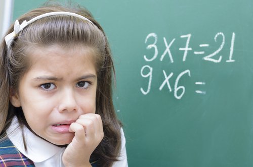 La ansiedad matemática es un fenómeno muy común en los niños.