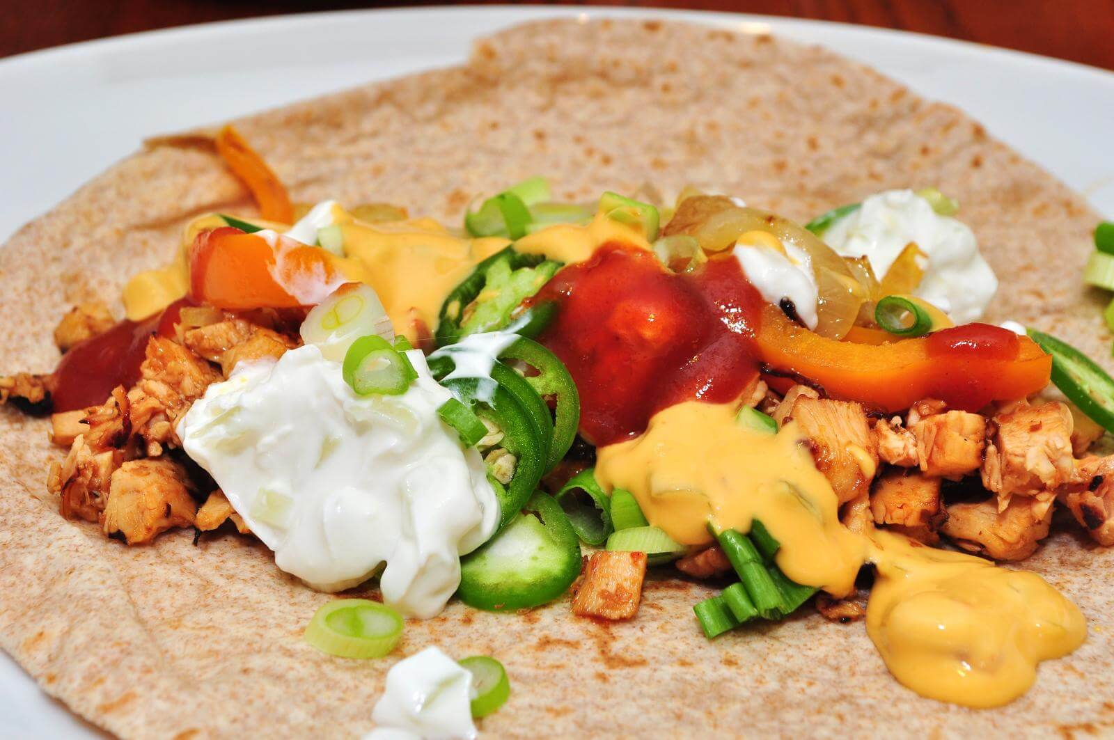 Las fajitas para niños pueden tener diversos ingredientes.