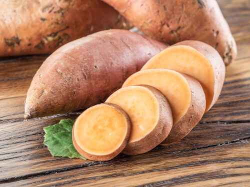 Beneficios de la batata en los bebés