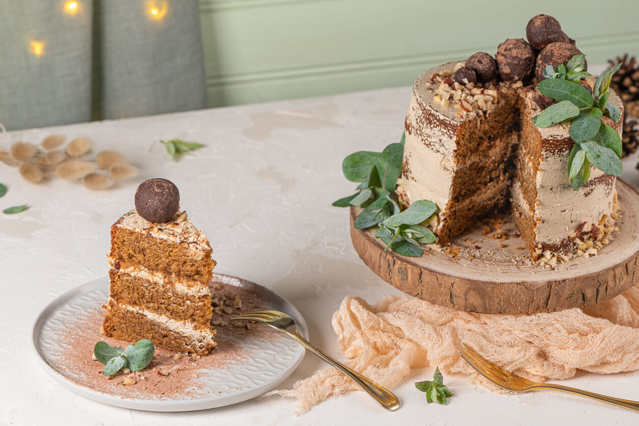 Tarta bombón avellana