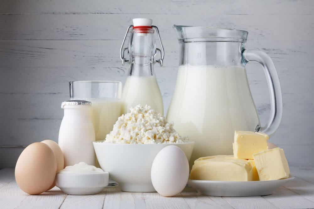 Las intolerancias alimentarias producidas por lácteos y derivados.