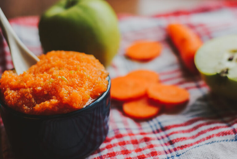 4 recetas de purés con verduras para niños