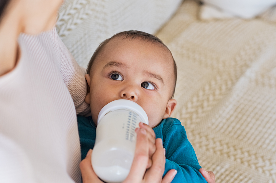 4 tipos de leche para los bebés