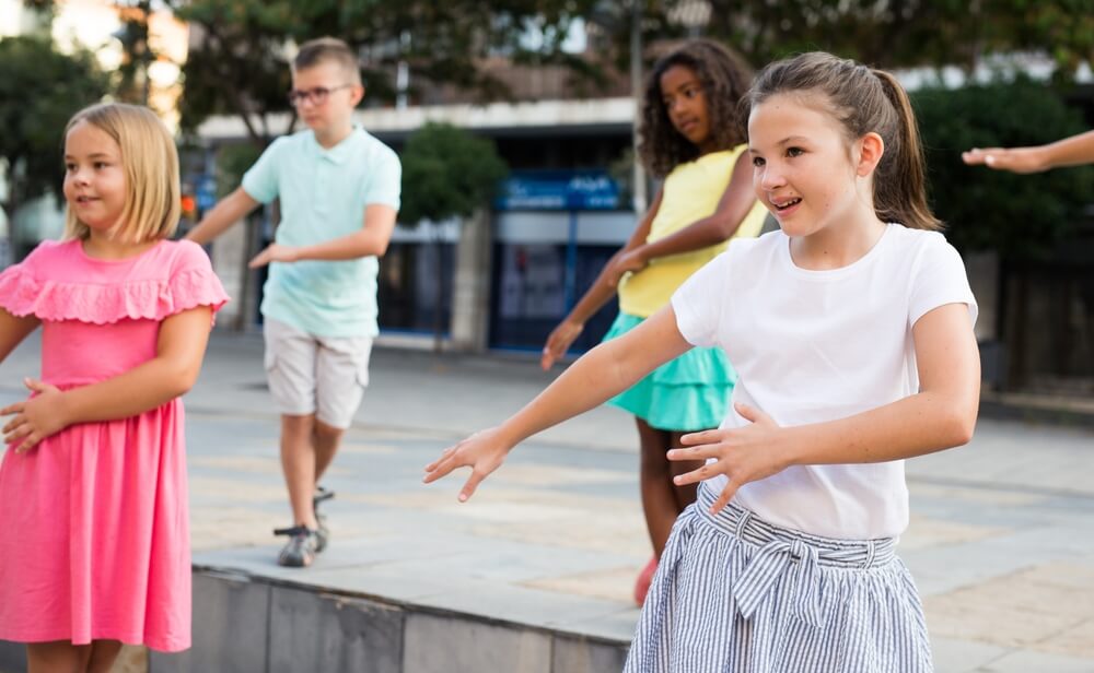 Baile moderno para niños