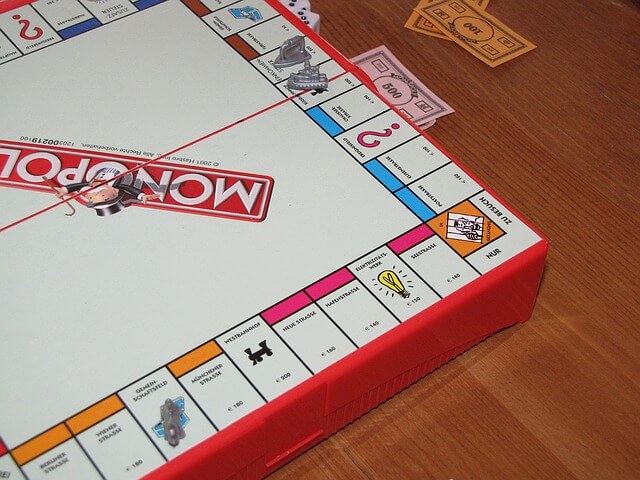 El monopoly, uno de los juegos de simulación.