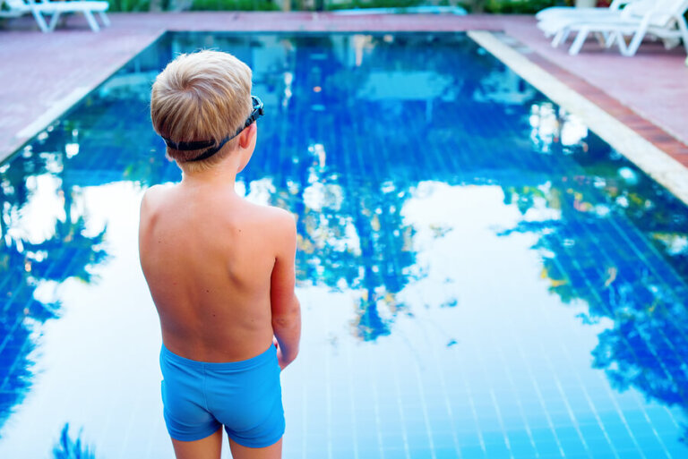 El miedo al agua en los niños