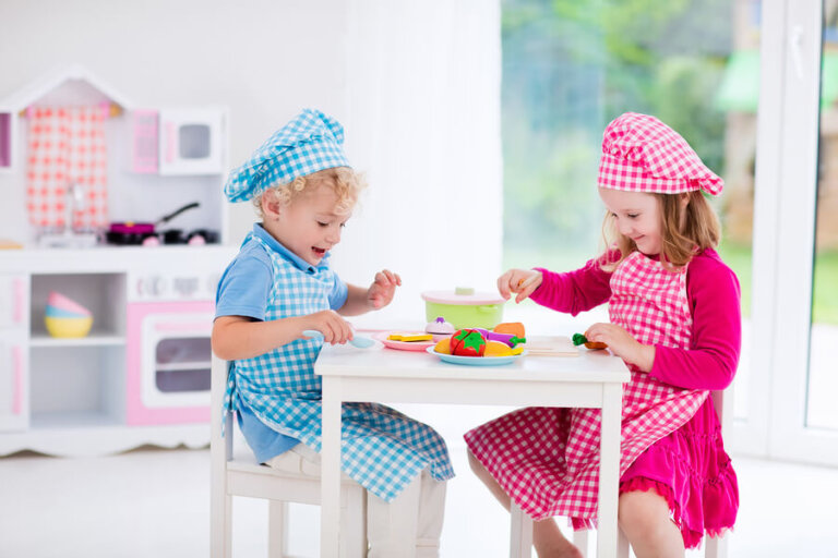 Cocinas de juguete y su atractivo en la infancia