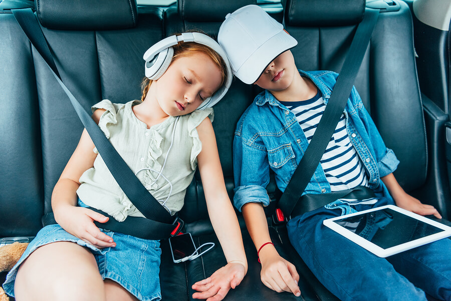 Consejos para que los niños duerman bien en los viajes