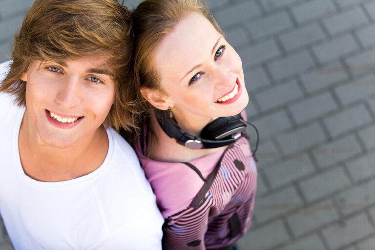 Amor y amistad entre adolescentes