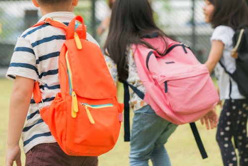 No sobrecargar la mochila es un aspecto esencial para cuidar la salud de los infantes.