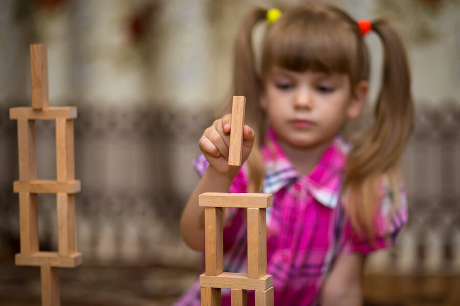 Los juguetes de madera en la infancia