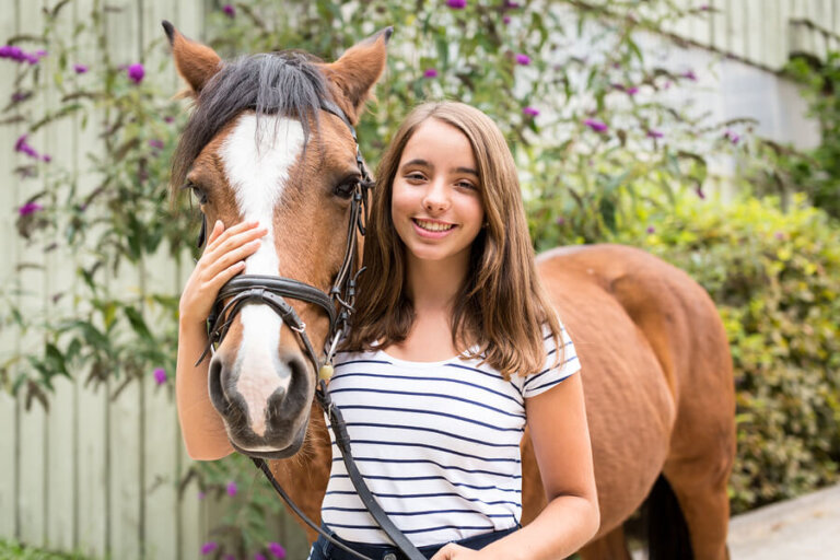 La terapia con animales en la adolescencia