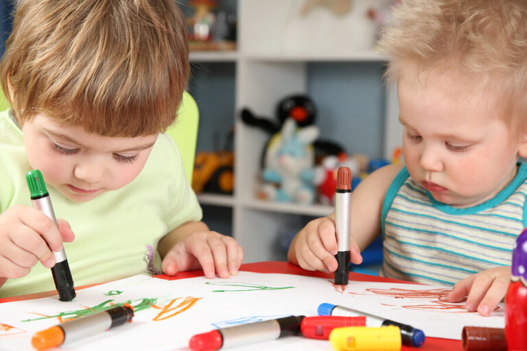 Los garabatos en los niños y su significado