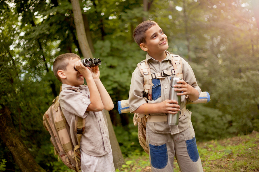 Boy scout el valor de la naturaleza