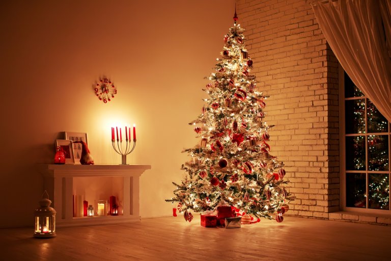 Ideas para decorar el salón en Navidad