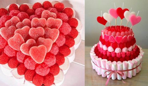 Las tartas de chuches son la nueva tendencia para los cumpleaños infantiles.