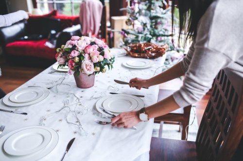 5 ideas para decorar la mesa de Navidad