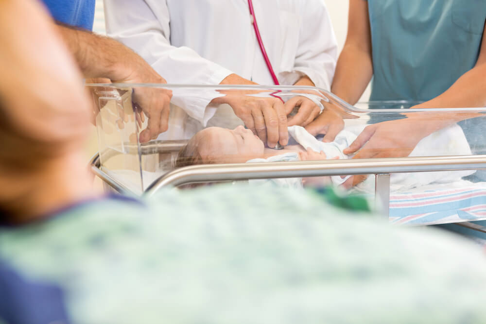 Dilatación del riñón en recién nacidos