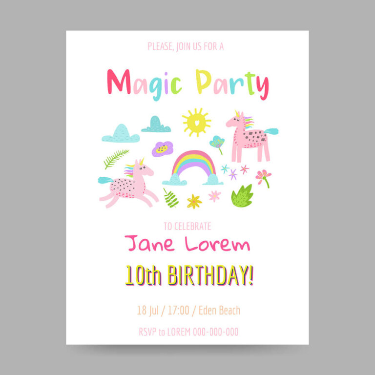 5 ideas para hacer la invitación de cumpleaños de tu hijo