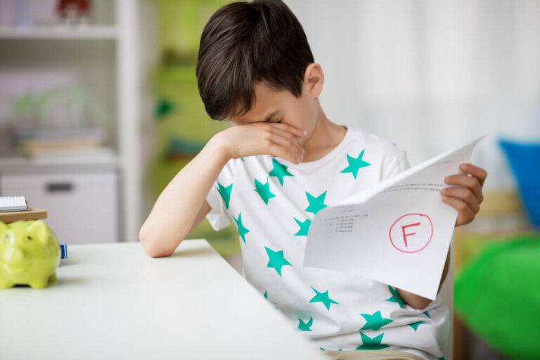El miedo a suspender en los niños