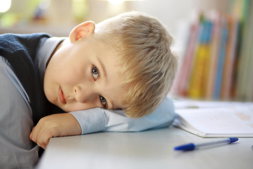 Falta de energía en niños.