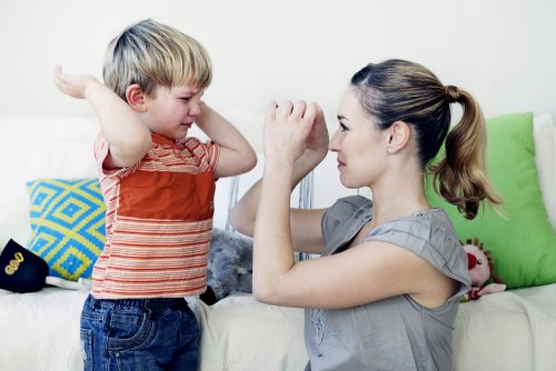Conductas agresivas en niños.
