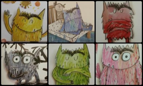 Insegnamenti dal libro The Color Monster.
