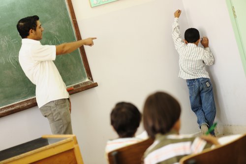 Castigos en el aula.