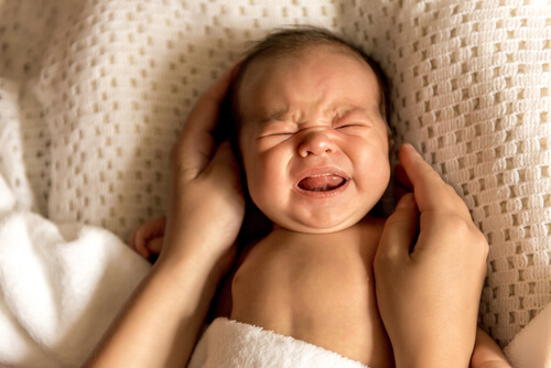 Cuando un bebé llora para liberar estrés es bueno para él
