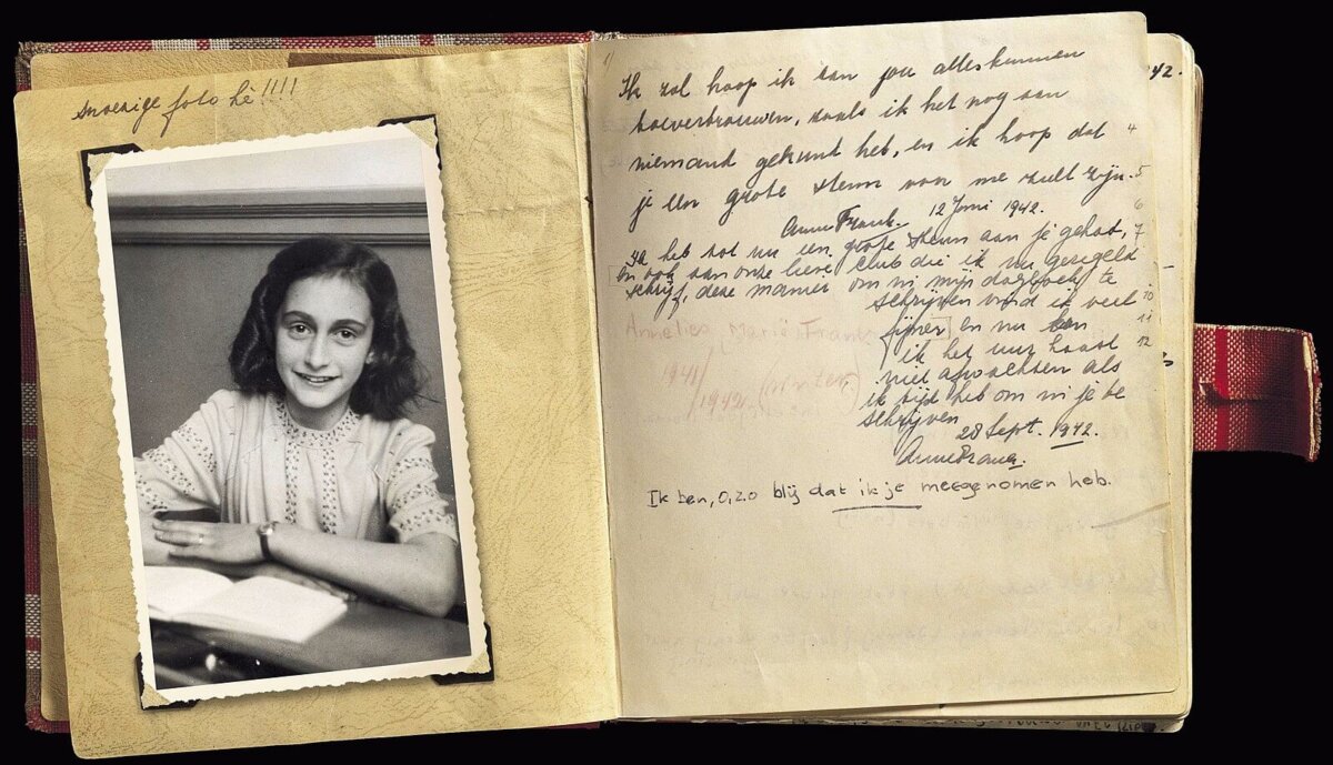 Ana Frank, un clásico obligatorio para adolescentes.