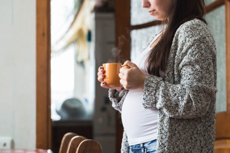 Efecto de la cafeína en el embarazo
