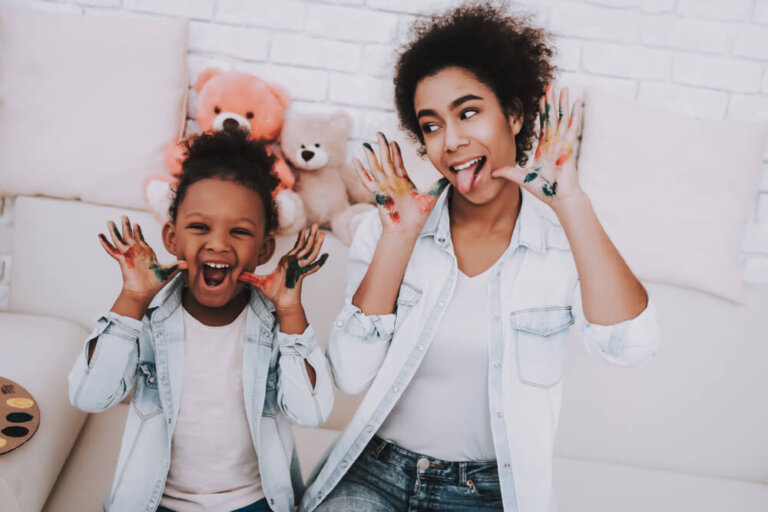 El papel de la cuidadora para los niños