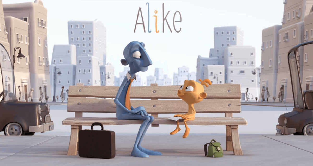 Alike, un corto sobre la importancia de la creatividad para no perderla nunca.