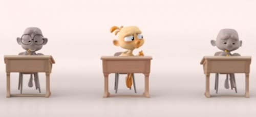 Imagen de Alike, el corto que nos habla sobre la importancia de la creatividad.