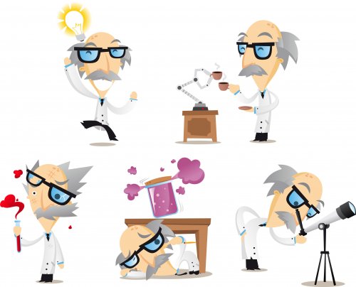 Científico realizando un experimento en el laboratorio.