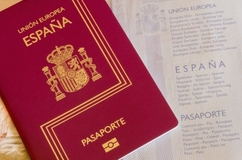 Pasaporte nacionalidad española.