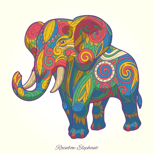Elmer, el elefante de colores más querido por los pequeños de la casa.