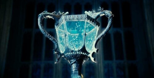 Copa del Torneo de los Tres Magos de Harry Potter.