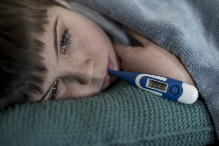 ¿Los niños crecen cuando tienen fiebre?