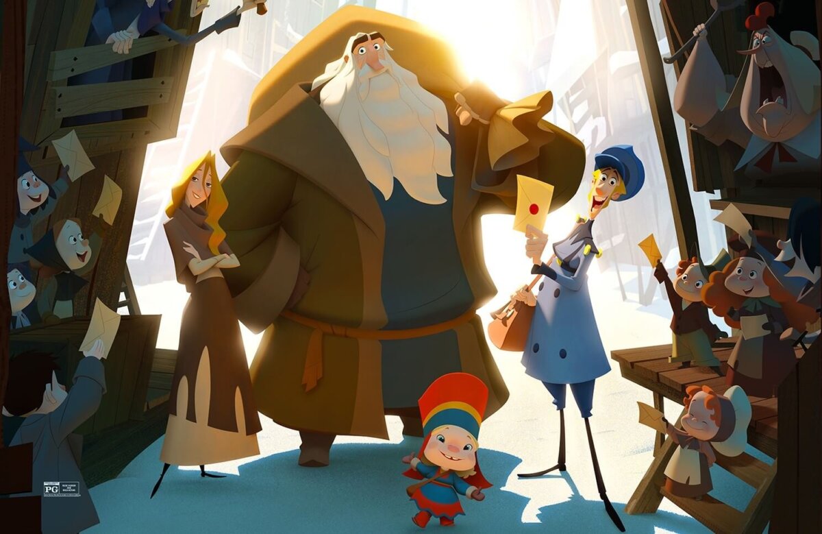 Protagonistas de la película de animación Klaus.