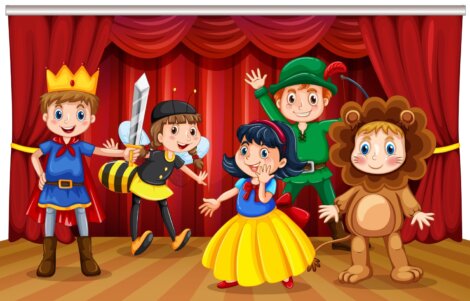 ¡Se abre el telón! Libros sobre teatro para niños