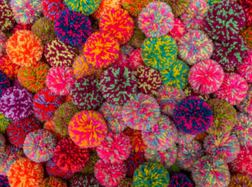 Manualidades infantiles con pompones