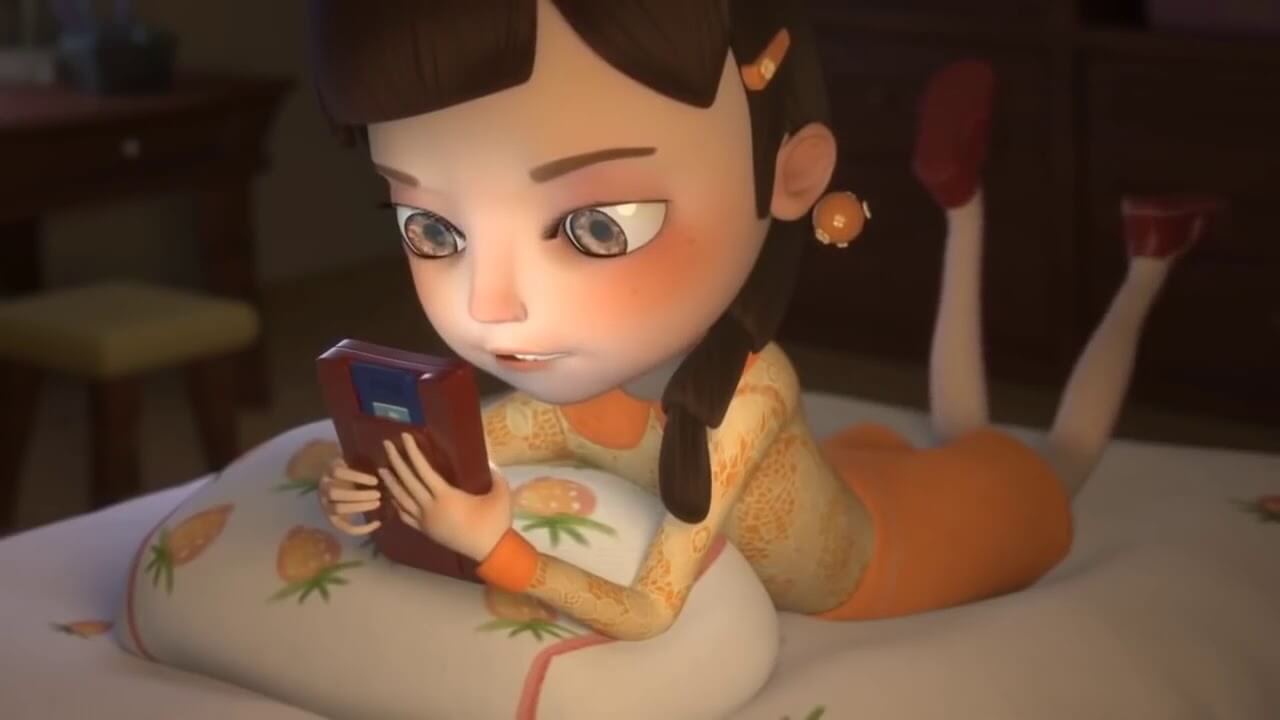 Imagen extraída del cortometraje Easy life.